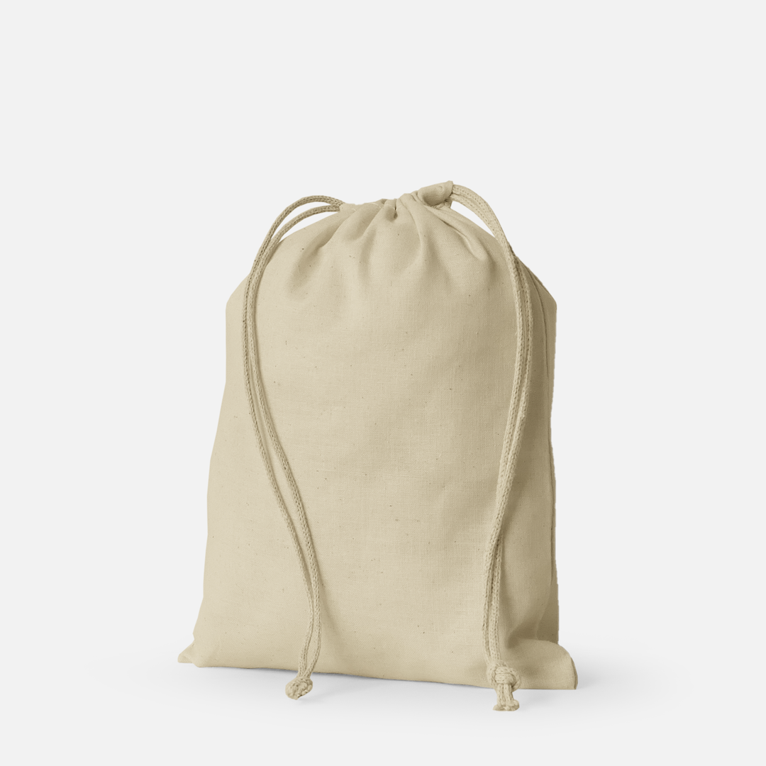 18x20 inch Natural Cotton Double Drawstring Bags – BAGSGeek