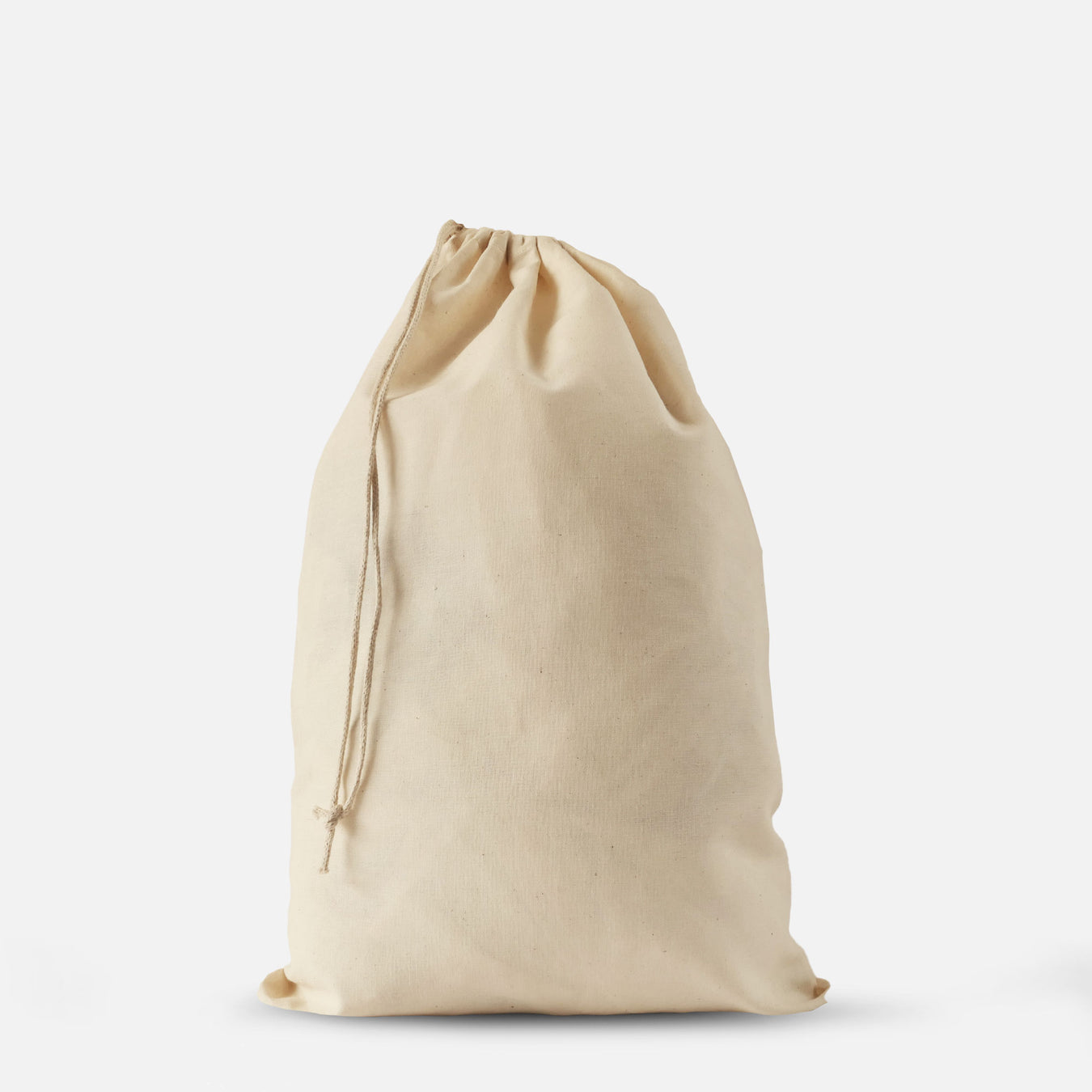 Recycled Cotton Single Drawstring Bags